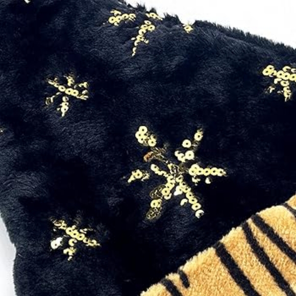 Tiger Cuff Plush Santa Hat (NWT) - Picture 2 of 2